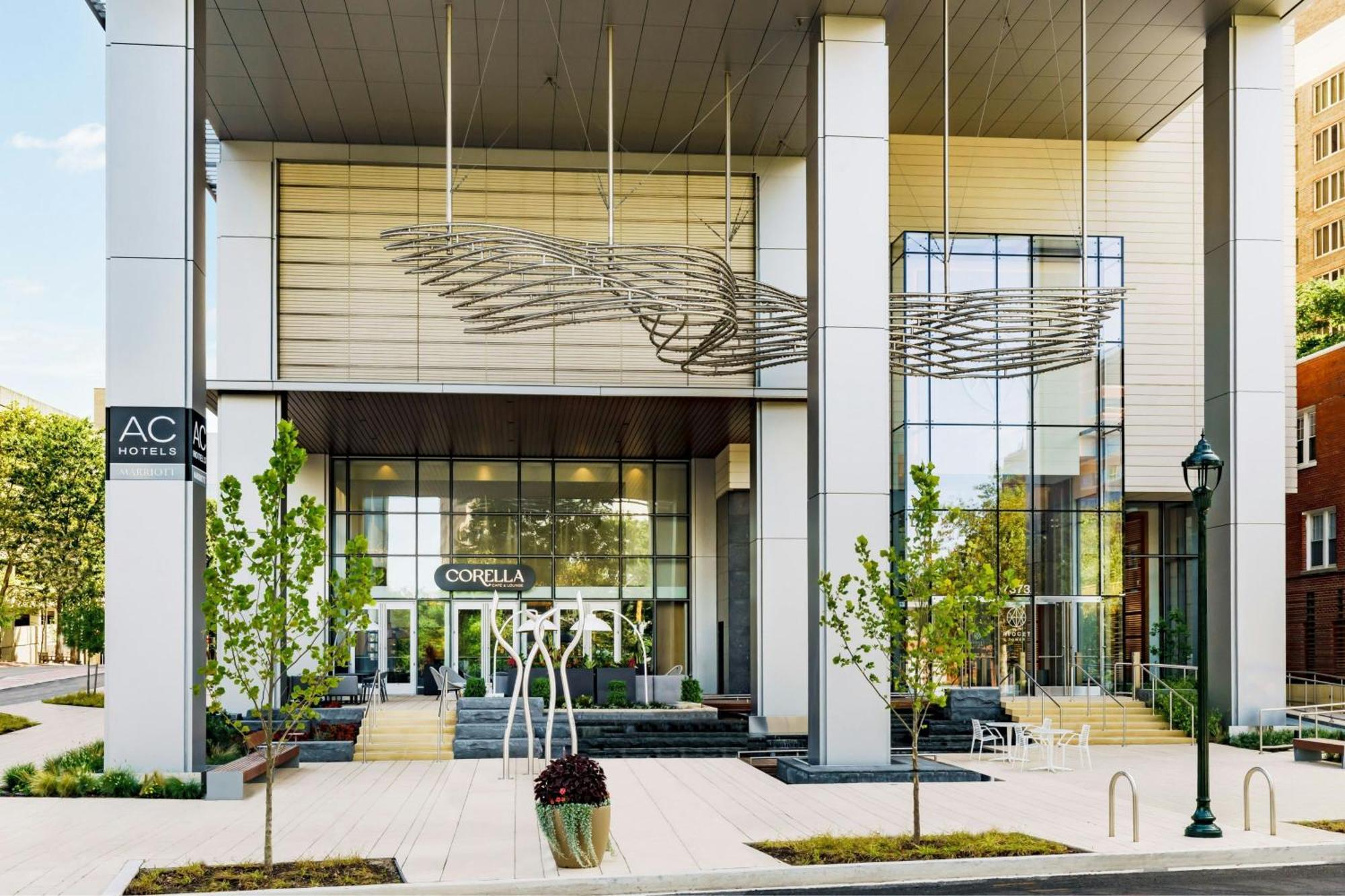 Ac Hotel By Marriott Bethesda Downtown Exterior foto